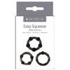 Me You Us Easy Squeeze Gaidžio žiedų rinkinys Juodas