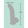 You2Toys Medicininis silikoninis dildo 20 cm