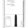 Shots Natural Pleasure 5,5" Vibrator - Biodegradable - Juodas