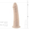 NO-PARTS Cameron Hollow Intimate Extension 22 cm Silicone Juodas
