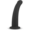 No-Parts Parker Intimate Silicone Model 19.5 cm Juodas Ergonomic Curve