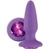 Ns novelties Glams Gem Plug Violetinė
