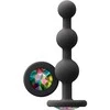 Ns novelties GLAMS RIPPLE RAINBOW GEM Juodas