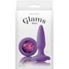 Ns novelties Ns naujovės Plug-GLAMS MINI PURPLE GEM