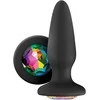 Ns novelties Glams Gem Plug Juodas