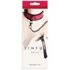 Ns novelties Wiązania-SINFUL COLLAR Rožinis