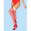 Obsessive - Kissmas kojinės Raudona L/XL