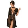 Obsessive - Lucita Peignoir Juodas S/M