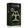 Ouch By Shots Ouch! Harness L/XL Glow-in-the-Dark Adjustable Body Priedas