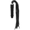 Ouch By Shots OUCH! Silicone Ball-Textured Intimate Whip 30cm Juodas