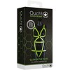 Ouch By Shots Ouch! Full Body Harness - GitD - Neon Žalias/Juodas - L/XL