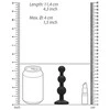 Analinis kištukas su matmenų schema
