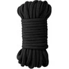 Ouch By Shots OUCH! Japanese Rope 10m - Soft Silky Bondage Cord Juodas
