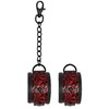 Ouch By Shots Ouch! Adjustable Diamond Pattern Handcuffs Juodas Neoprene 21-31cm