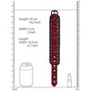 Ouch By Shots Ouch! Adjustable Diamond Pattern Handcuffs Juodas Neoprene 21-31cm