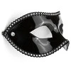 Ouch By Shots Shots Party Eyemask Universal Fit - Elegant Juodas Priedas