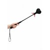Ouch Loving Joy Heart Crop Raudona Lace Long Handle - Elegant Impact Tool
