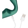 Ouch By Shots OUCH! Pointed Vibrating Prostate Stimulator Metallic Žalias Remote Control