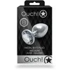 Ouch By Shots Ouch! Round Gem Butt Plug - Medium