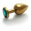 Ouch By Shots Ouch! Aliuminio Intimate Jewel Plug Medium - Sidabrinis, Gem Base