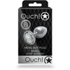 Ouch By Shots Ouch! Round Gem Butt Plug - Small