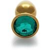 Ouch By Shots Ouch! Round Gem Butt Plug - Small