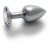 Ouch By Shots Ouch! Round Gem Butt Plug - Small
