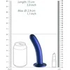 Ouch By Shots Oi! Smooth Silicone G-Spot Dildo - 6'' / 14,5 cm