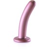 Ouch By Shots Ouch! Smooth Silicone Intimate Shape 14.5 cm Metallic Violetinė Model