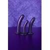 Ouch By Shots Ouch! Smooth Silicone G-Spot Model 17 cm Metallic with Suction Cup