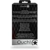 Ouch By Shots Ouch! SREBRNA ZATYCZKA PLUG ANALNY KOREK METALOWY Z DIAMENTEM 9,3 CM