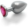 Ouch By Shots Ouch! Heart Gem Intimate Priedas Large - Metal, Jewel Base