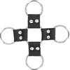 Ouch By Shots Oi! Velcro Hogtie su rankogaliais ir kulkšnimis
