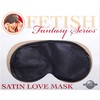Fetish Fantasy Series FFS Satin Love Mask Juodas