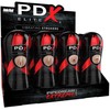 PDX ELITE PIPEDREAM EXTREME ELITE VIBRATING STROKER EKRANAS - 12 VNT. ŠVIESOS