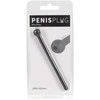 Juodas silikoninis penio kaištis 0,7 cm
