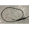 Power Escorts Kinky Fetish - Mega Whip - 225 cm - juodas