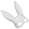 Power Escorts Maska - Bunny Mask Juodas