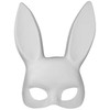 Power Escorts Maska - Bunny Mask Juodas