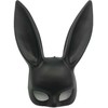Power Escorts Maska - Bunny Mask Juodas