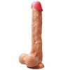 Power Escorts Stiprus siurbtukas dildo realistiškas sėklidės seksas 25cm
