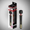Power Escorts Powerwand auksinis juodas big size wand massager 12 speed rech