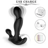 Power Escorts Prostate Twister Įkraunamas Prostatos Stimuliatorius Juodas