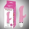 Power Escorts Virginia g pink 17 cm silikoninis vibruojantis 10 greičių