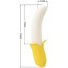 PRETTY LOVE - bananinis graikiškas vibratorius, 7 vibracijos funkcijos, 3 stūmimo nustatymai
