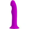 LYBAILE Pretty Love Murray dildo su vibracija Rožinė