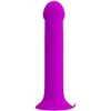LYBAILE Pretty Love Murray dildo su vibracija Rožinė