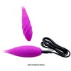 Pretty Love Snaky Vibe Flexible Dual-End Silicone Vibrator, 7 Modes