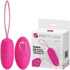 Pretty Love Vibrating kiaušinių sekso masažuoklis su nuotolinio valdymo pulteliu, 12 režimų