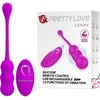 Pretty Love Vibruojantis kiaušinis, stimuliuojantis makštį, nuotolinio valdymo pultas, 12 režimų